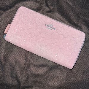 Slim coach wallet